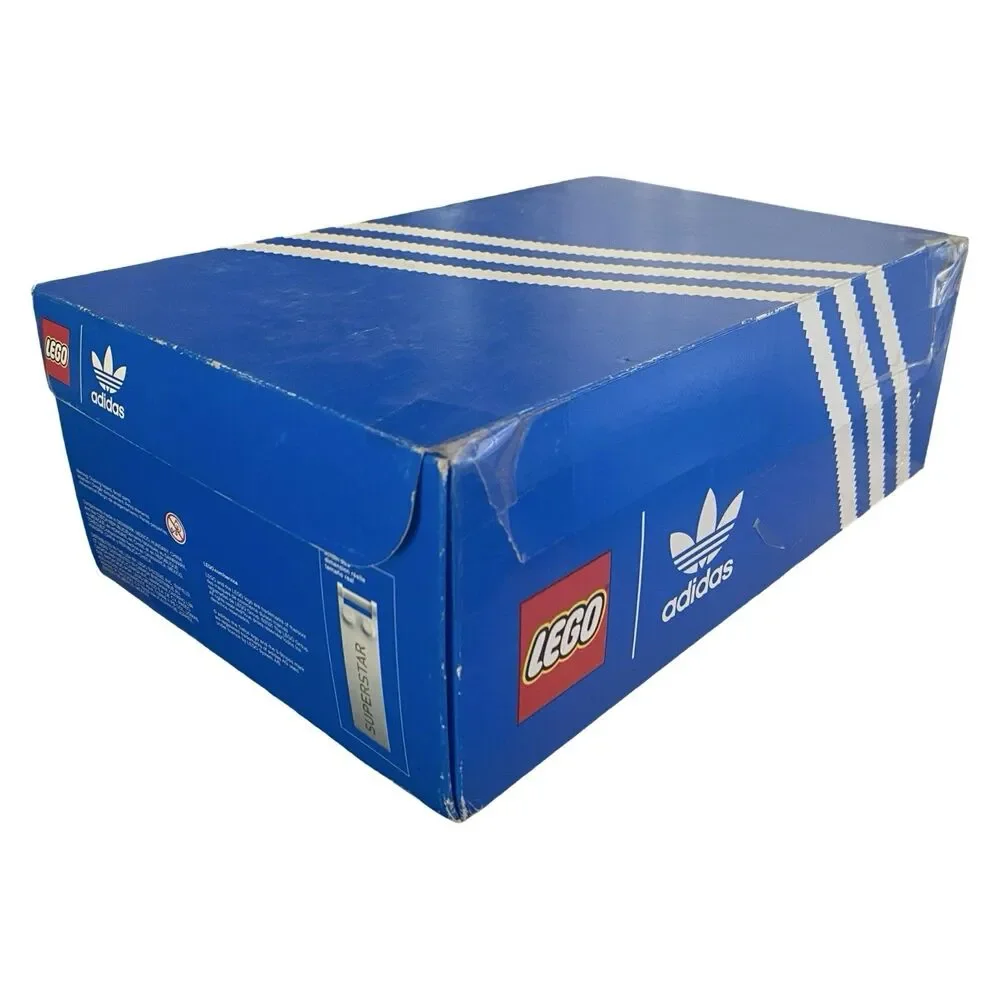 LEGO Icons: Adidas Originals Superstar (10282) Complete *Damaged Box - READ